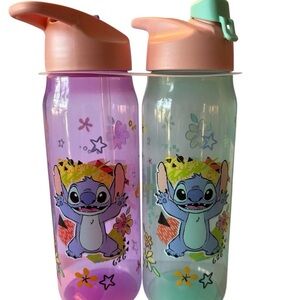 Disney Lilo & Stitch Zak Target Water Juice Liquid Bottle Kids 20 oz. 2 Pack